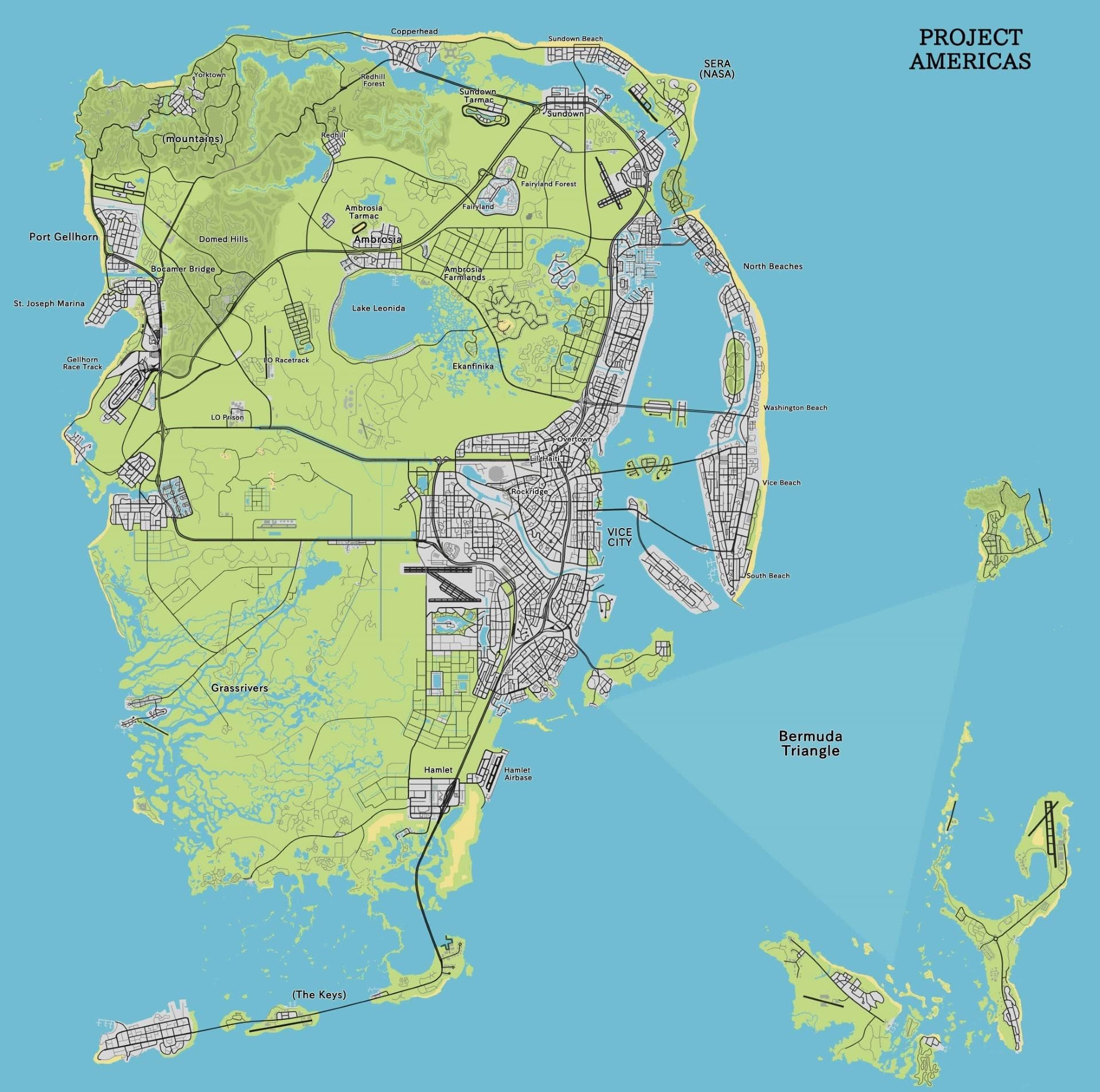 GTA 6 Map Preview